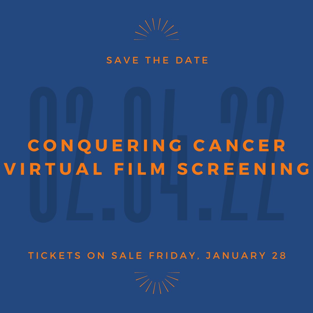 Imagine a world without cancer. For the first time in human history it is possible.

Friday 2/4 we are hosting a virtual screening of Conquering Cancer, an incredible documentary about the effort to eliminate cervical cancer.  

Tickets on sale Friday, 1/28

#worldcancerday22