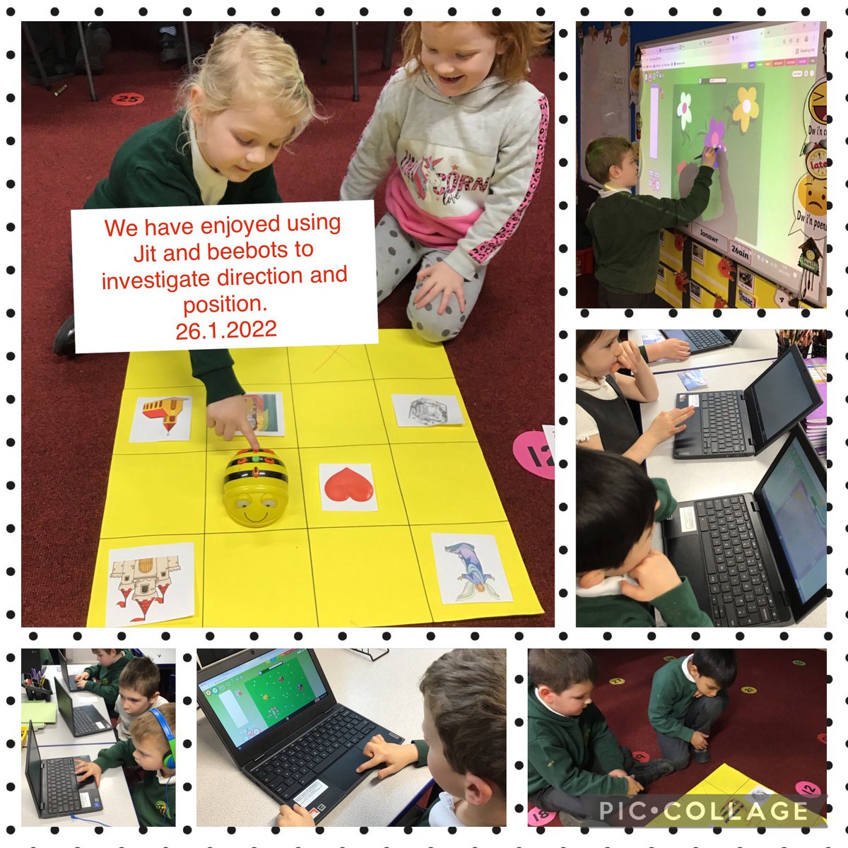 PenllergaerP's tweet photo. @Penl122 @PenllergaerP we have enjoyed using @just2easy_com and beebots to find out about directions and positions โฌ
๏ธโก๏ธโฌ๏ธโฌ๏ธ
#PPSMD #PPSDCF https://t.co/2T4Prn7Xcx