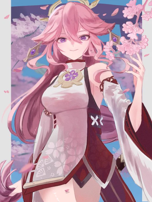 ⛩🌸 #GenshinImpact #原神 #八重神子 #Yaemiko 