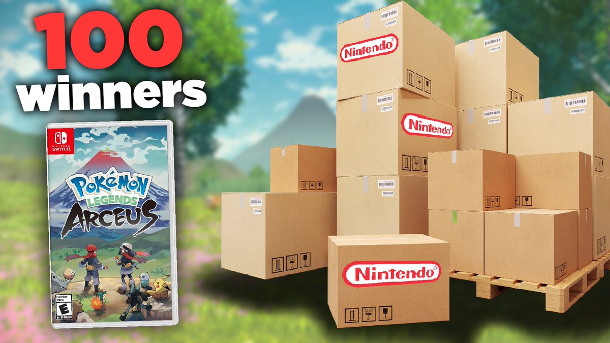 ⭐️I'm giving away 100 digital copies of #PokemonLEGENDS to enter: 🔁RT this Tweet + ⬇️Click the link in top of the replies ⏲️Ends on Jan 31st.