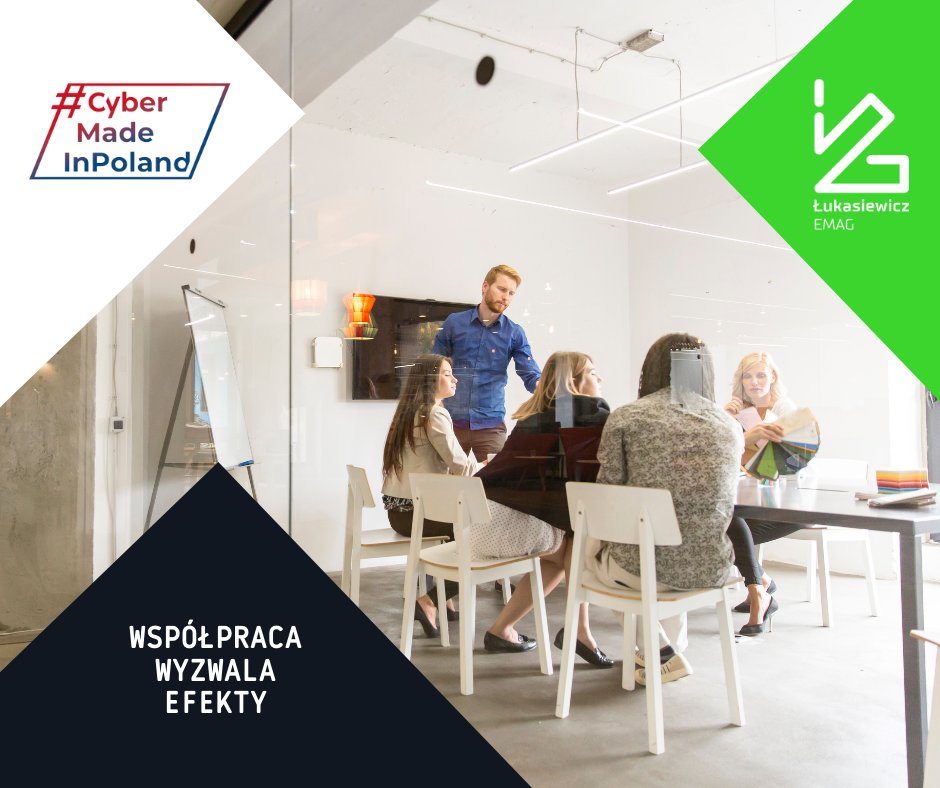 LukasiewiczAI's tweet photo. Stawiamy na współpracę.🤝 Zaangażowanie we wspólne działania z @cyber_poland to połączenie najlepszych👌praktyk środowisk naukowych i przemysłowych, które zaowocuje zwiększeniem zdolności @InstytutEMAG w zakresie 🛡️🦾#cyberbezpieczeństwo.
#klastry #europejskieklastry https://t.co/PRSg29nYHd