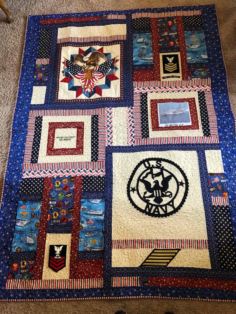 SharonYooKING5's tweet image. HAVE YOU SEEN THIS QUILT? A MN family accidentally donated it to Goodwill after the Navy Veteran's funeral service. It may be at @GoodwillMN in Roseville, or it could be anywhere. Family says they just want it back &amp;amp; in exchange, they'll give you a different quilt. @kare11 RT!!!