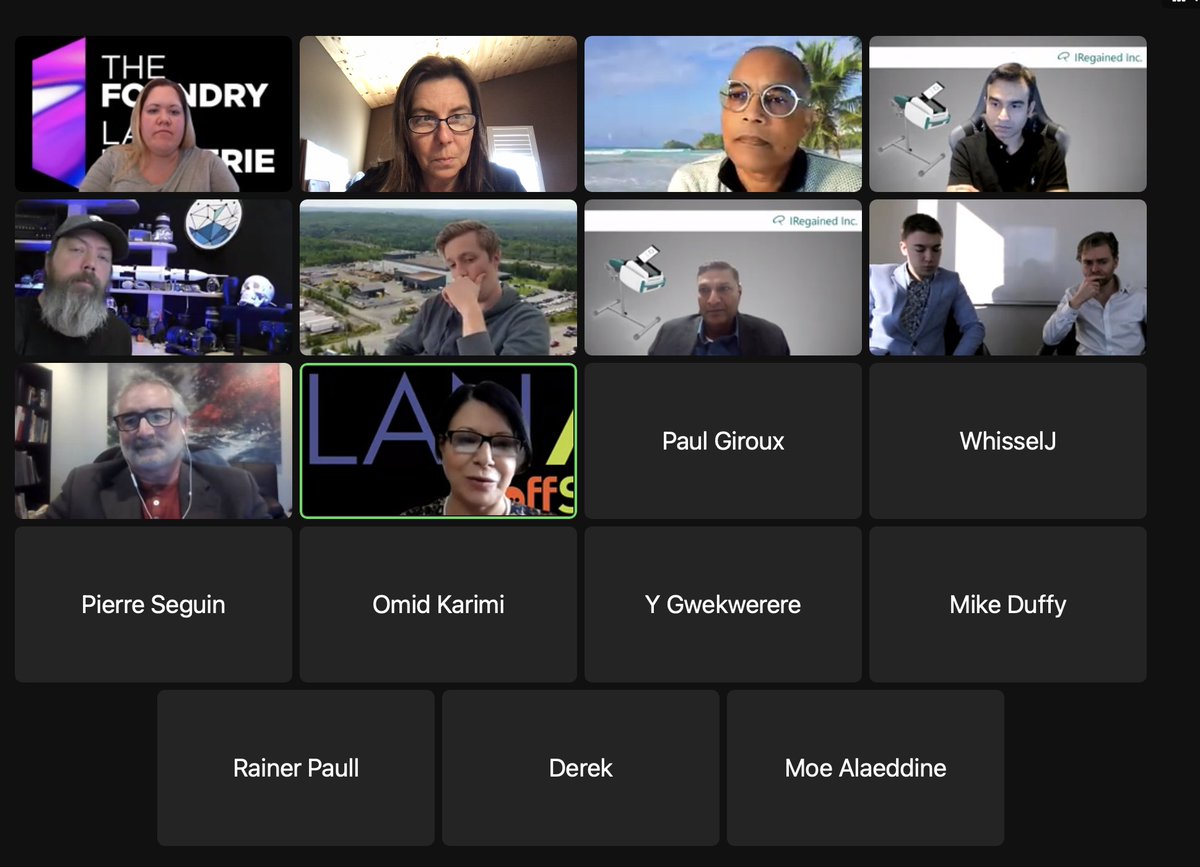 Accidental entrepreneurs, "bad employees", and students looking for new experiences, some of the reasons given as to why our guests became entrepreneurs. Thanks Kris, Sheri, Charles, Cameron and Vineet for sharing ideas, frustrations and suggestions to better support innovators!