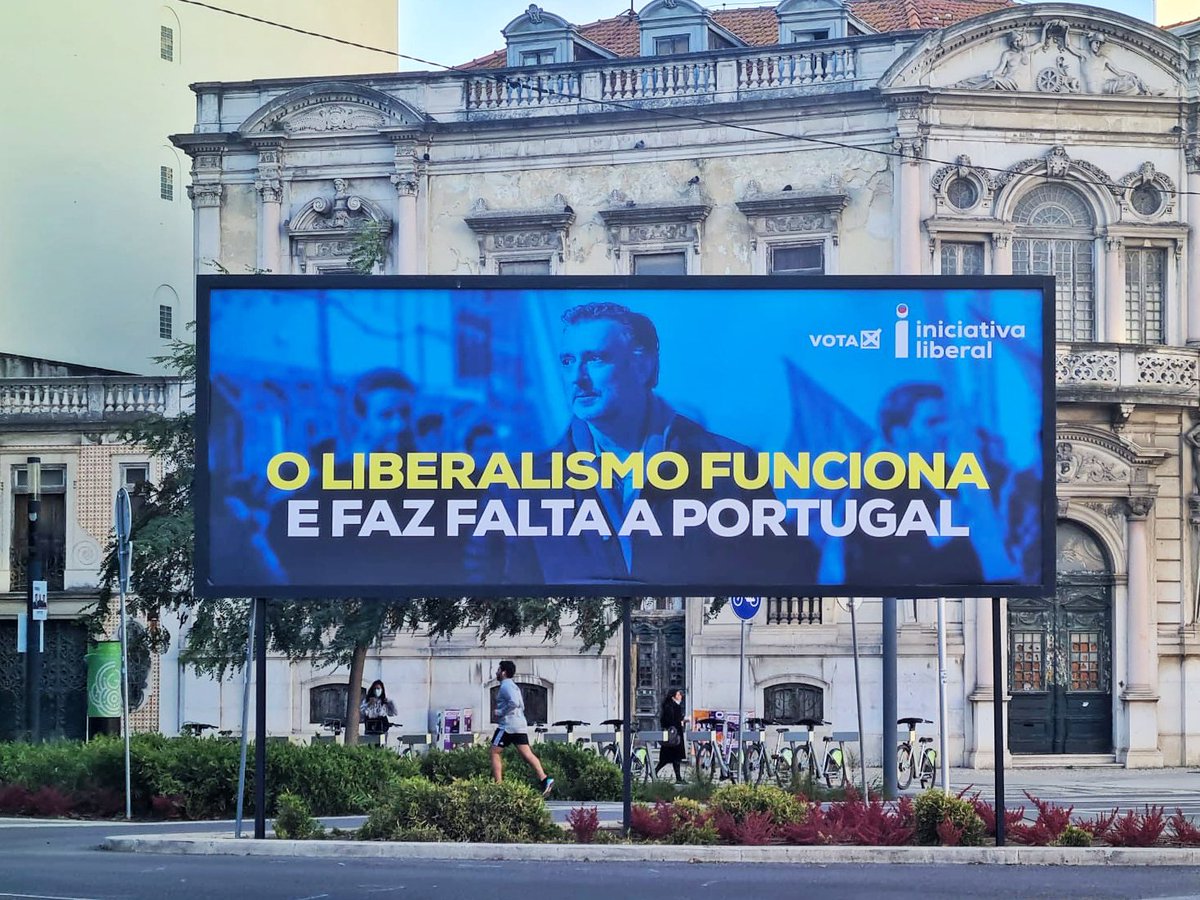 🔴🔵 O LIBERALISMO FUNCIONA E FAZ FALTA A PORTUGAL 

Vota Iniciativa Liberal 

#PortugalMaisLiberal