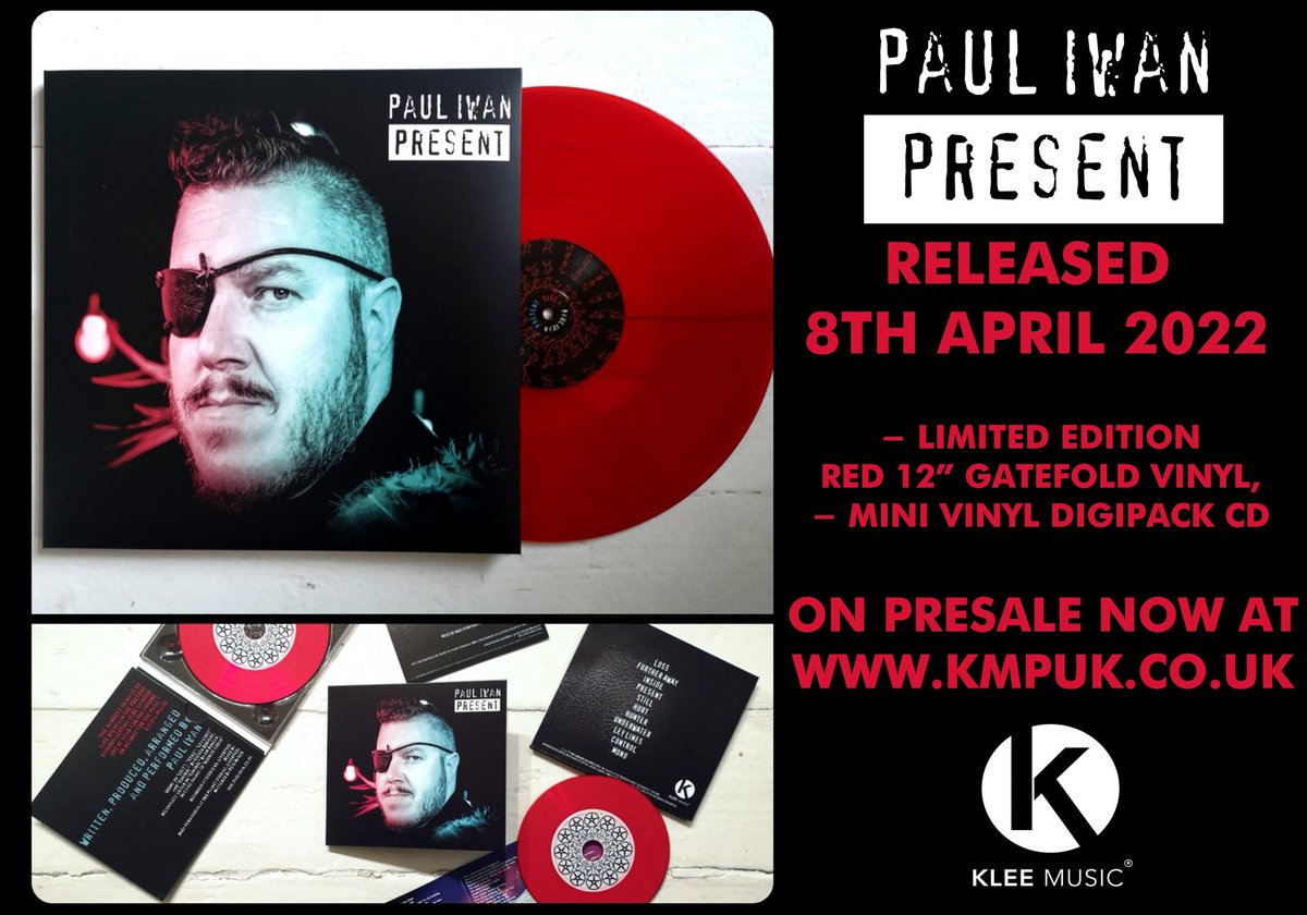 pauliwan79's tweet photo. Preorder NOW! My new album PRESENT @KleeKleemusic https://t.co/K5qP1bkUfz
#NEWMUSIC #LIVERPOOL #MERSEYSIDE #altelectrorock #PROPERBOSS ๐โโ https://t.co/v2j0l2bXbi