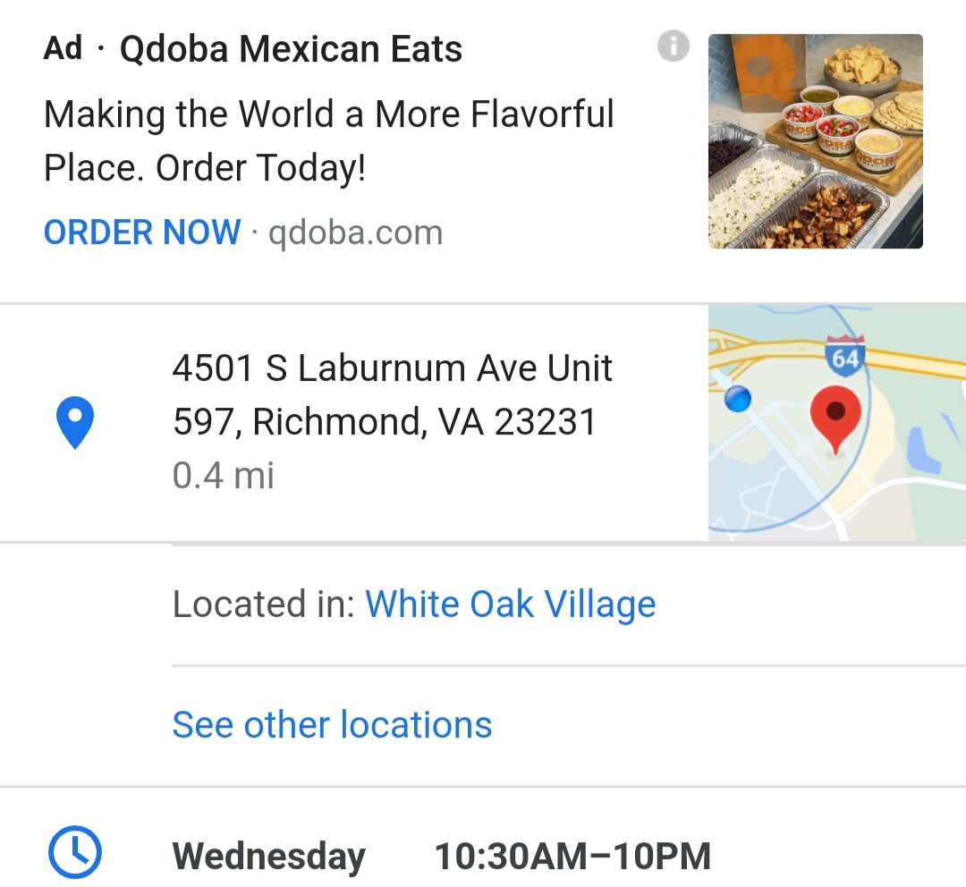 Nortnic81's tweet photo. @qdoba So, it's 4:10PM Eastern and this location had nothing to serve. Im traveling, got excited to see your store, walked in, ordered a veggie burrito and was told.. "Oh im sorry, nothing is ready at the moment." Am I missing something?  They have been open since 10:30AM... https://t.co/CqpX70v27i
