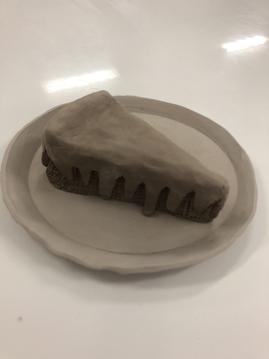 More amazing Trompe l’oeil clay work by RLJH gr 8s this week. #ThanksToYouHalifax