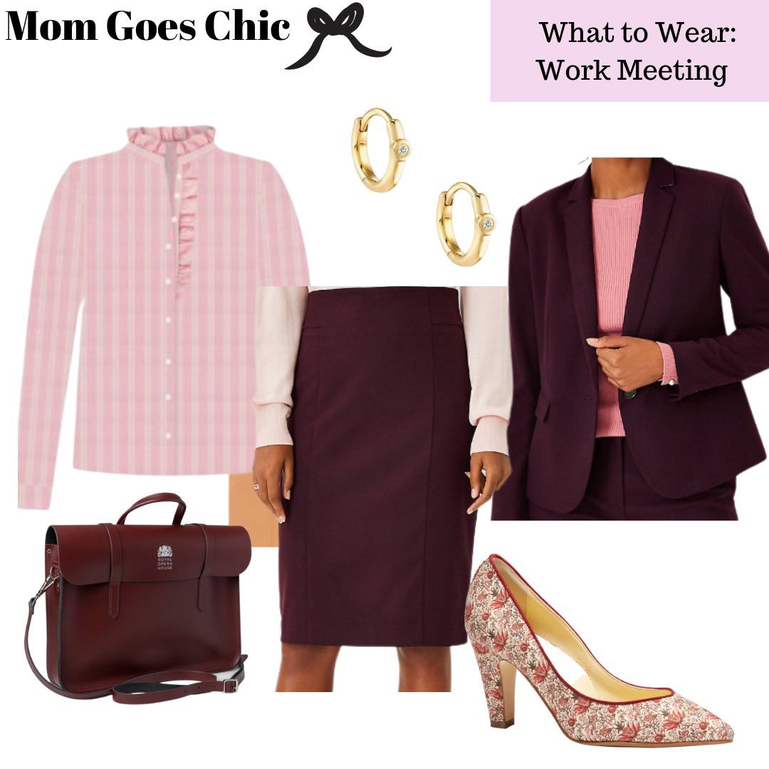 MomGoesChic's tweet photo. Found: a power suit that’s feminine and not black! https://t.co/5MCLpO2Mkx. #workstyle #weartowork #officestyle https://t.co/xB2dhbqGbg