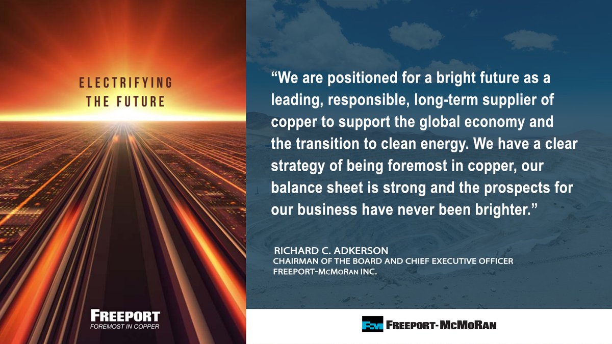 FM_FCX's tweet photo. We are pleased to announce the release of our fourth-quarter and year-end 2021 results today. Learn more here: https://t.co/dk9q3YWXBO https://t.co/UkqcWUBzKj