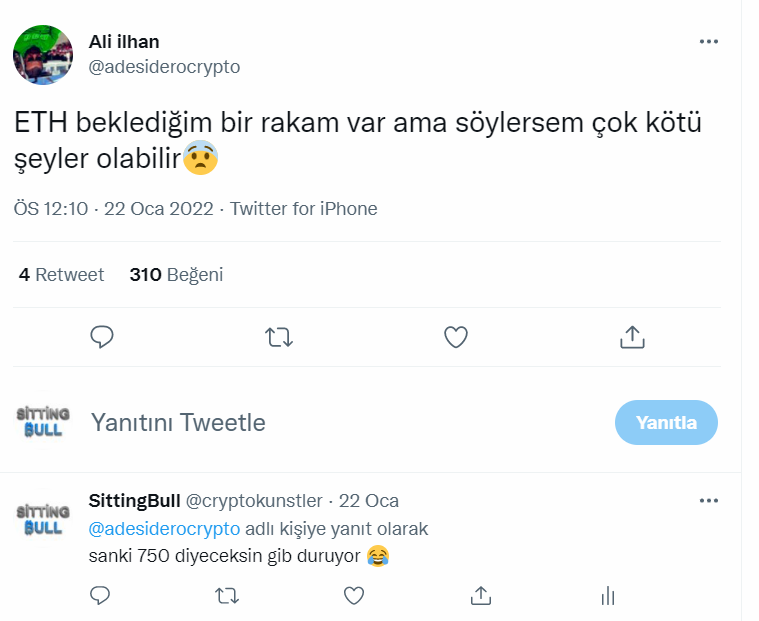 cryptokunstler's tweet photo. #eth için en son ve bitirici darbenin geleceği nokta cidden $750 olabilir yok yok yola devam korku yok şey pardon acı yok rocky acı yok 🤣 https://t.co/tDac7hVGoa