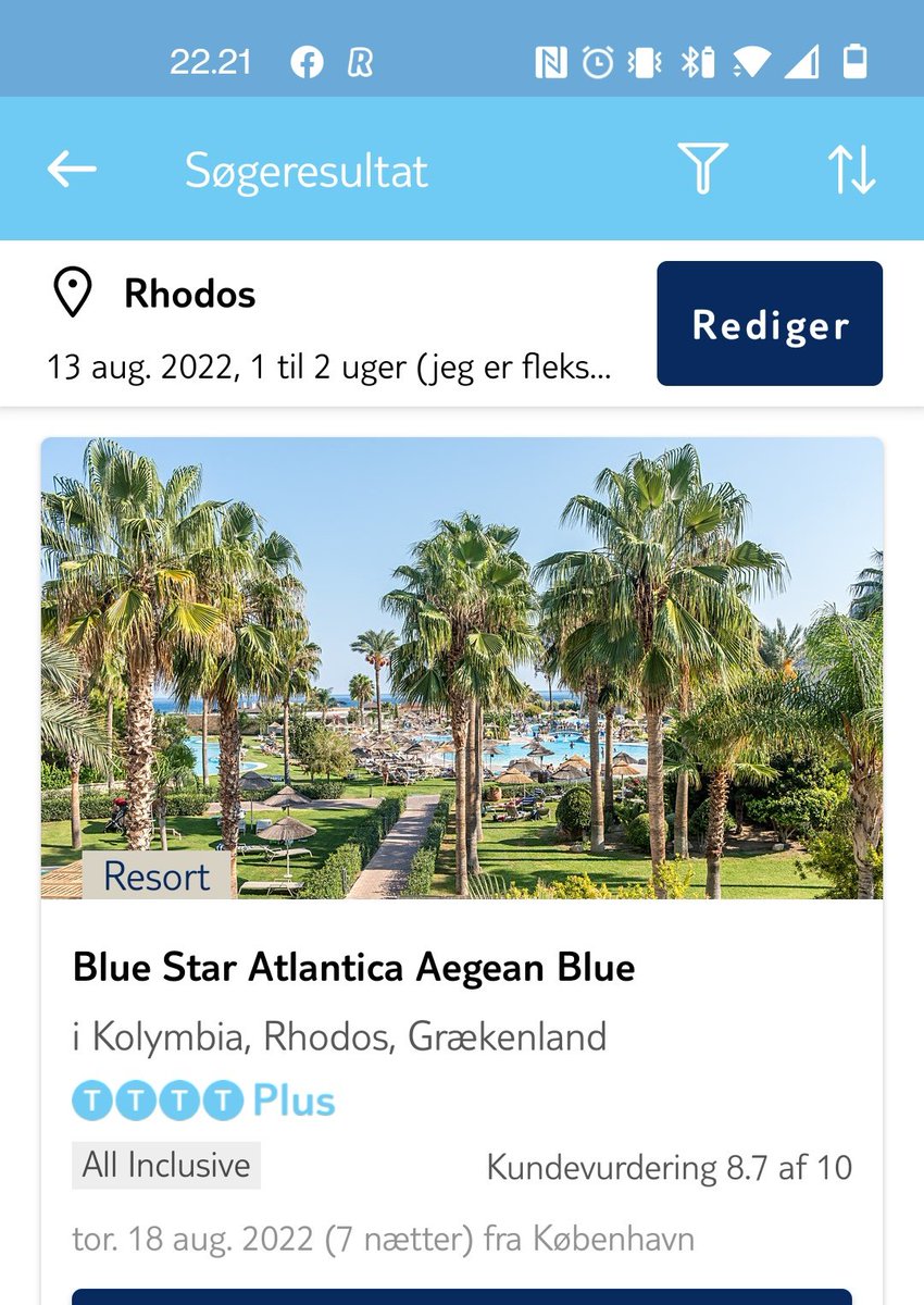 Lydolph's tweet photo. @mikkeldavidsen Med børn har vi været der 2 gange. Rhodos var bedre end Kreta imo. Uden børn har vi være flere og pænere steder en det, men ved ikke om der findes steder som charter. Vi forventer denne her til sommer, efter vi også var der i efteråret 21. Børn 2 og 4. https://t.co/zvd9Z78bAX
