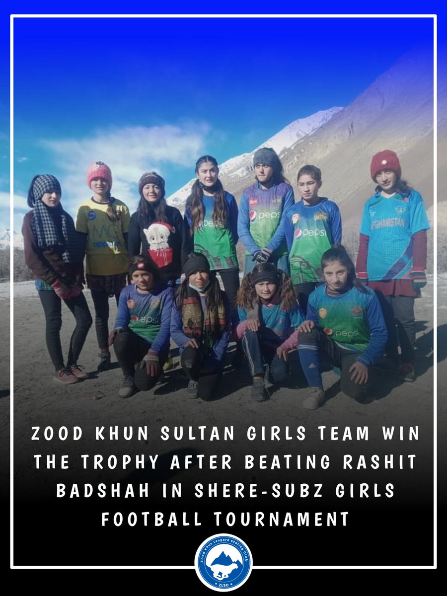 Jktw1Khan1's tweet photo. Congratulations to Zood Khun Sultan Girls Team winning the trophy by beating Rashit Badshah by 1-0
All Chipurson girls Football Tournament
#chipurson https://t.co/qEbTW0PbJr