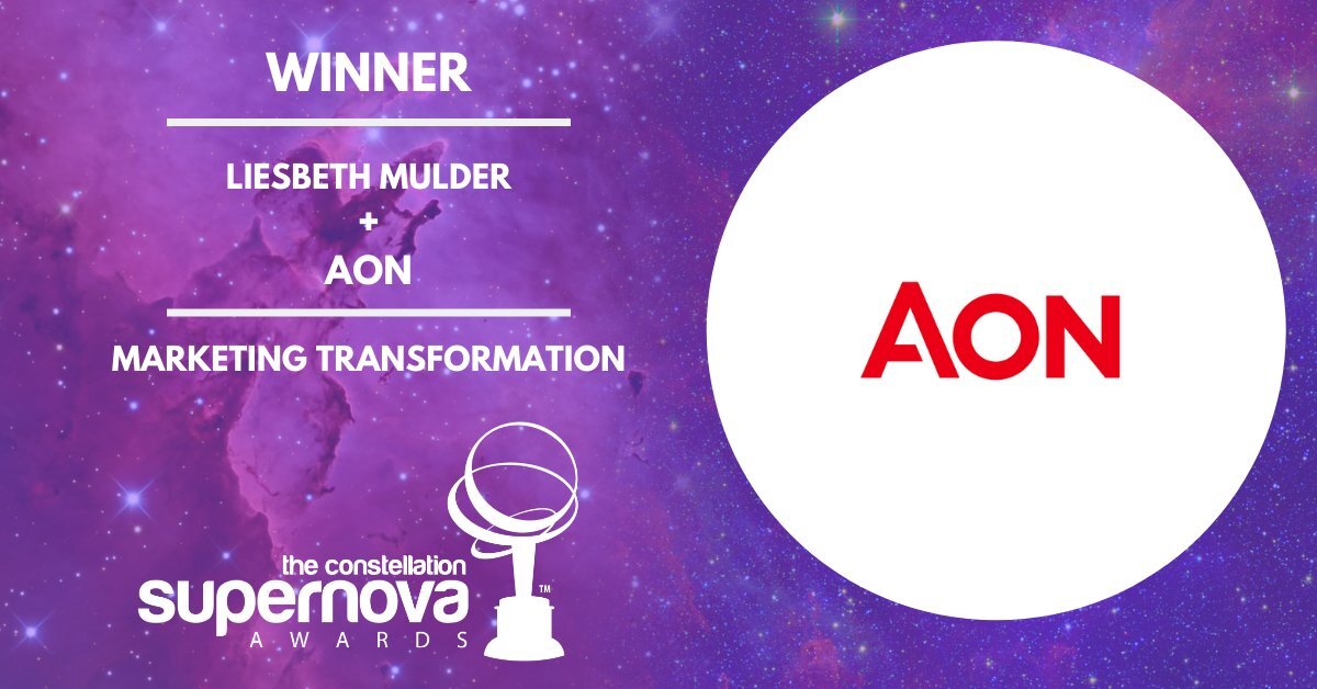 OracleAnalytics's tweet photo. Happy Birthday to #OracleAnalytics Leader &amp; @constellationr SuperNova Award Winner Liesbeth Van der Loon-Mulder of @Aon_plc. Watch her 5min interview covering Aon's #Marketing Transformation journey! (Jump to 12:45 for the start) #SuperNova2021 https://t.co/om6xrm1svY https://t.co/x1h7yKB1I3