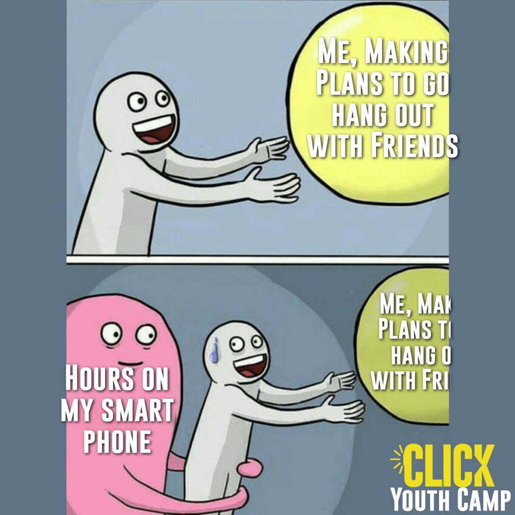 YouthClick's tweet photo. Real Life > Twitter. Have you ever gotten on social media looking to connect with people, but left feeling darker and more lonely than you did when you started?

That happens. Connecting with others in real life is more important.

Visit https://t.co/crn9eLFyB7 to learn more. https://t.co/Z5hISuIihA