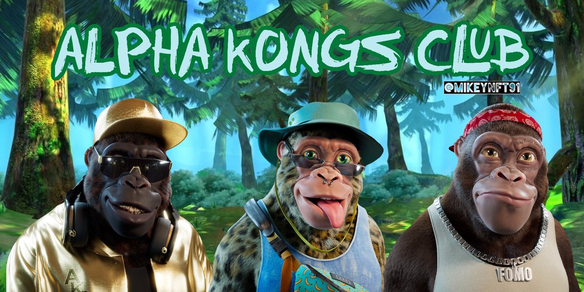 FightingLabFL's tweet photo. Excited to join this #NFT project…
The artwork is next level and the community is 🍌!

🦍 @AlphaKongsClub 
Join Discord: https://t.co/H1bUETdsyk

#NFTs #NFTCommmunity #ETH https://t.co/R1ODAUGiNU