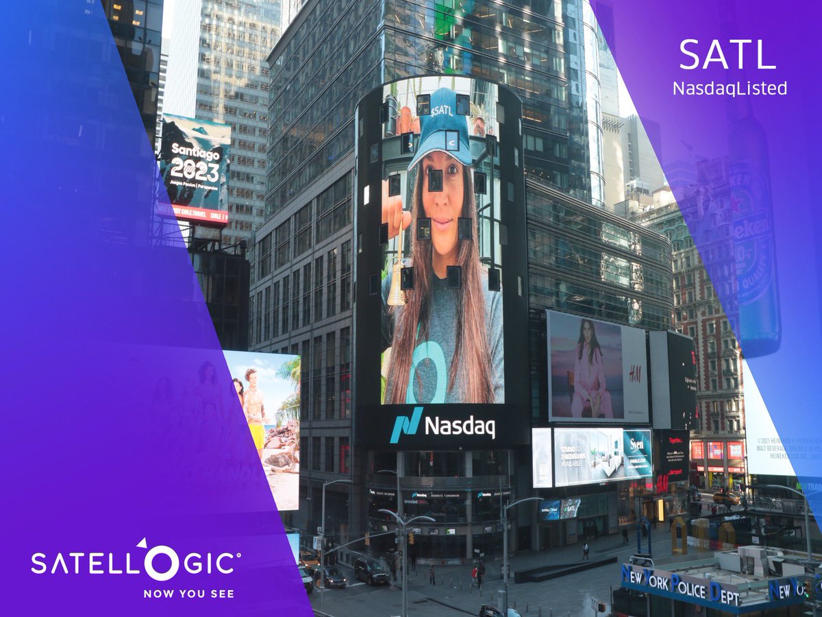 We are now a public company and we are here to kick some ass 😎💪🏼🔔💙🛰<a href="/Satellogic/">Satellogic</a> $SATL