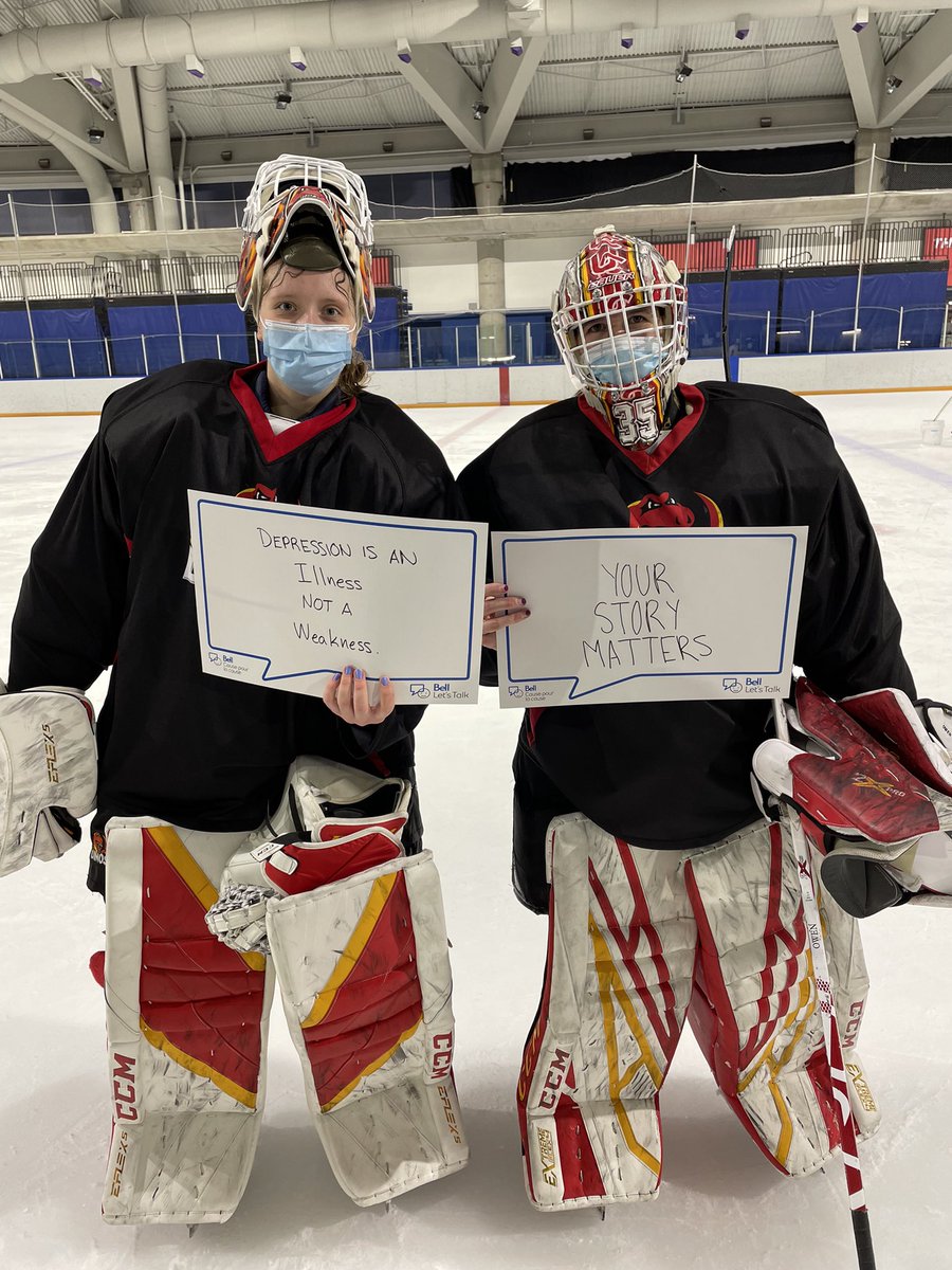 DinosWHKY's tweet photo. Mental health has touched all of our lives in one way or another. Today, and more importantly, everyday let’s make an effort to reach out and talk to one another. You are not alone.  Join the conversation. 

#GoDinos #ucalgary #bellletstalk https://t.co/Inpb1j3Voo