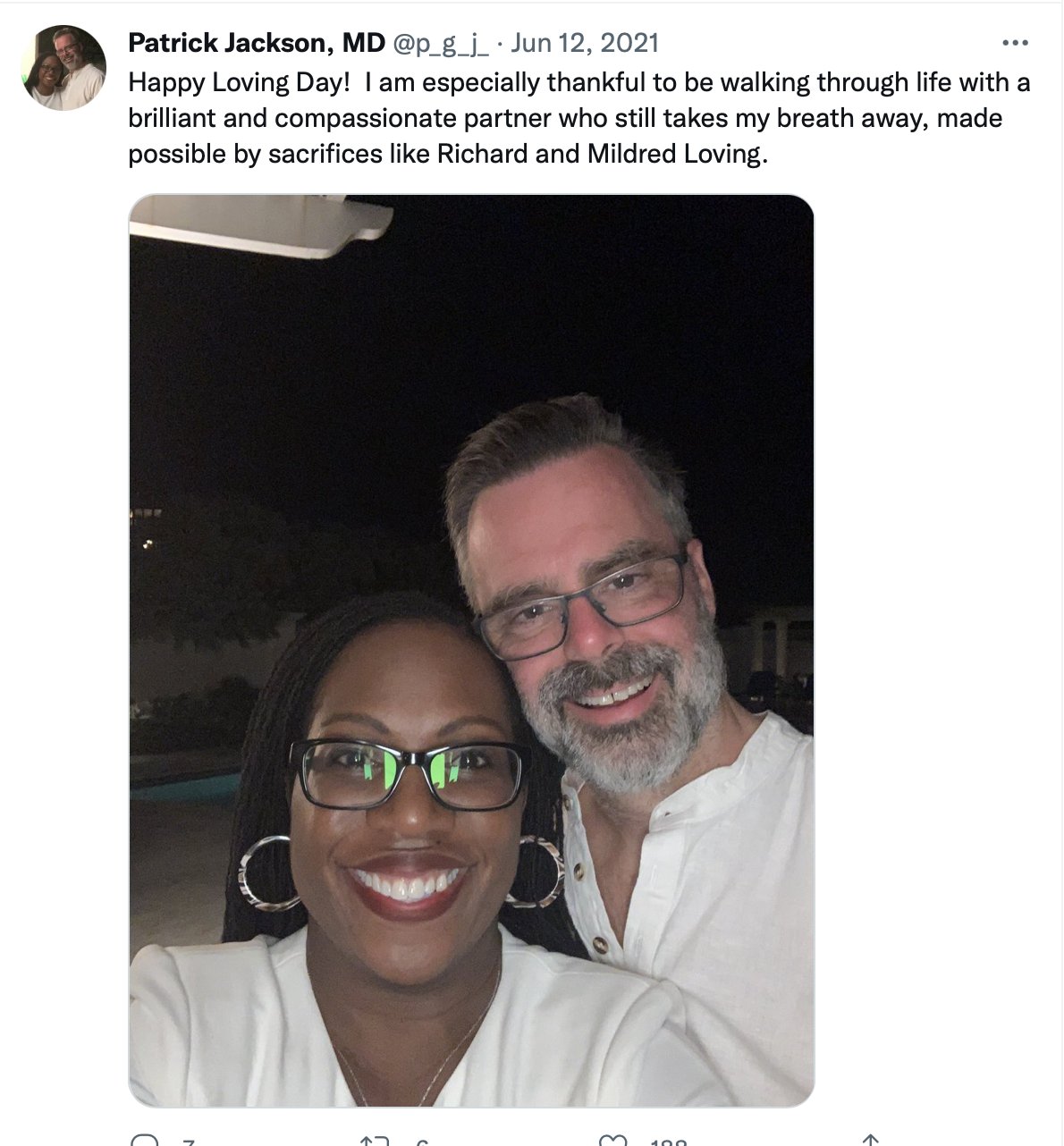 Tariq Nasheed They Are Saying One Of Biden S Top Picks For The Supreme Court Is Ketanji Brown Jackson Here Is Ketanji S Husband Patrick Paying Homage To Richard Mildred