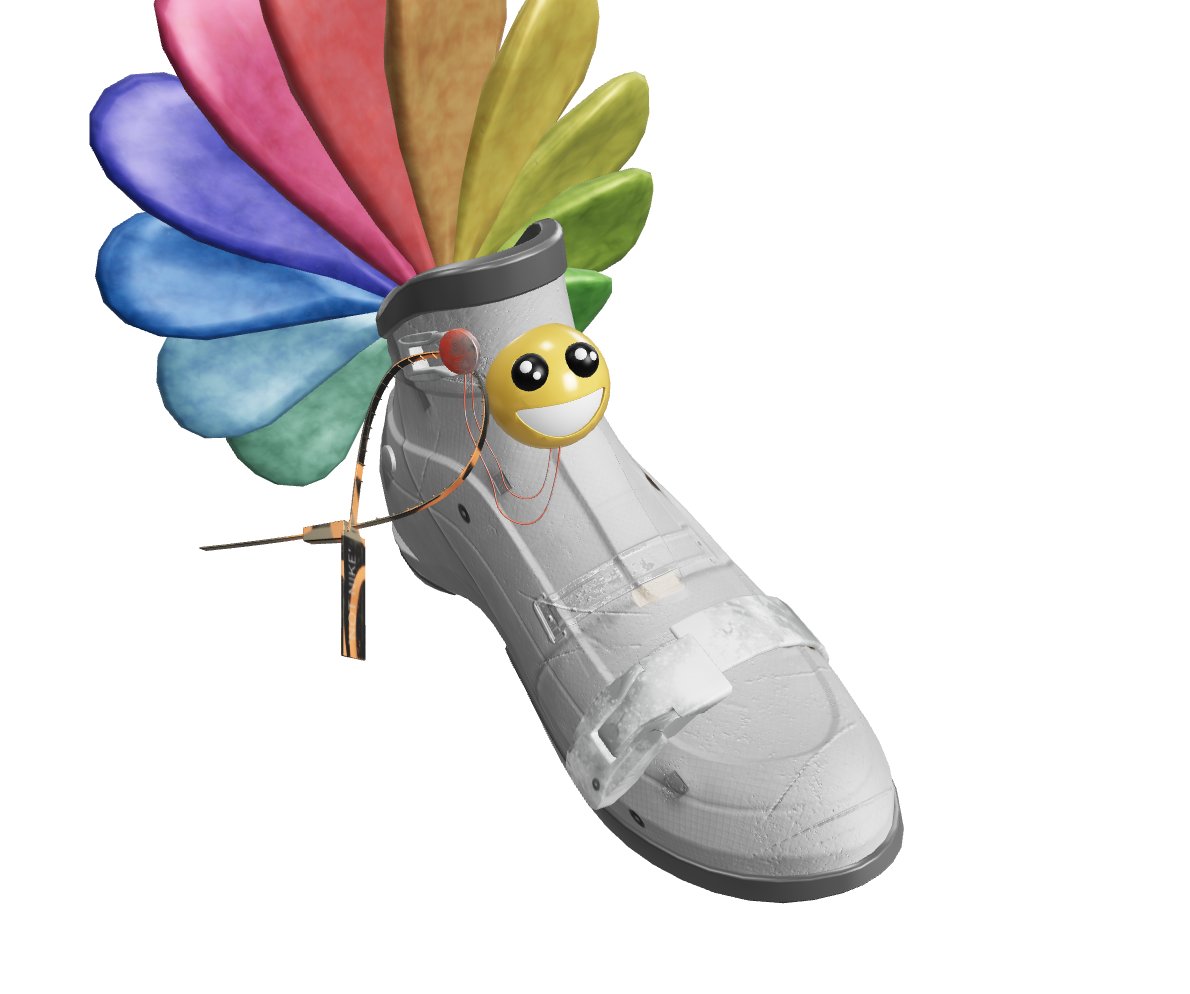FabienFusil's tweet photo. 📢🚨My First MetaSneakers🚨📢
Thanks to @designer_fren 🙏for this gift🎁and great work!👨‍🏭 Look at this amazing Pair of *extra* Murakami drip kicks👟🌐🪐💥 
Go fast on his channel !!!
Opensea👉https://t.co/vMTrHSdEnI
#3DSneaker #MetaShoe #MetaDecor #NFTs #3DNFT #NFTartists 👟🔥😍 https://t.co/C8LPzseygF