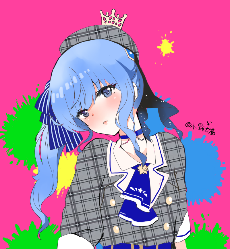 星街すいせい「#星街すいせい #ほしまちぎゃらりー 」|小野大貓のイラスト