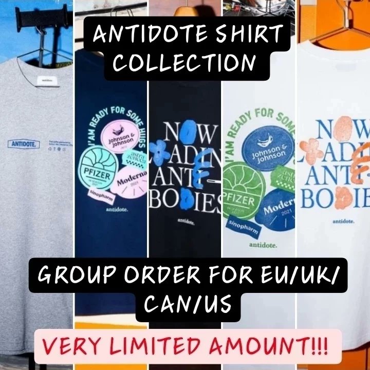 LilliMangos's tweet photo. EU/UK/CAN/US GO for the new shirts from Antidote BKK run by
Thai Entertainer Tul Pakorn @octotul and partners

https://t.co/pFGUuo2AQ4

ENDS JAN 31st 6pm GMT+1

34€/shirt, one size, incl shipping from Thailand and payment fees. Final shipping excluded.

#antidotebkk #tulpakorn https://t.co/V0XAqZBSSA