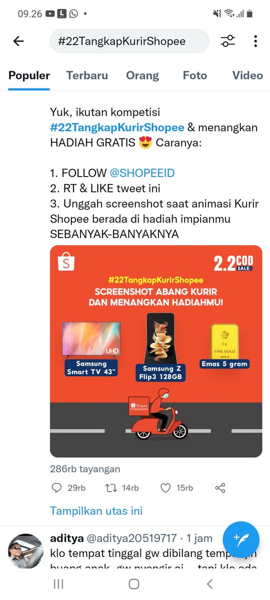 alahemyoyo's tweet photo. Bismillah aja sapa tau rejeki kan ya https://t.co/ThlrhMquSa