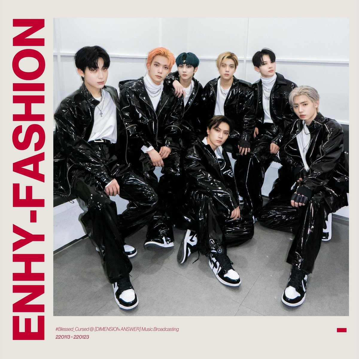 siughoon's tweet photo. Catching up to all of ENHYPEN's stage outfit from 'Blessed-Cursed' promotional era only on ENHY-FASHION. A tons of gratitude I pledged to our Make up and Stylist team who always make ENHYPEN look incredibly stunning day by day. Shout out to them! ♡ https://t.co/Lmx8appUhl
