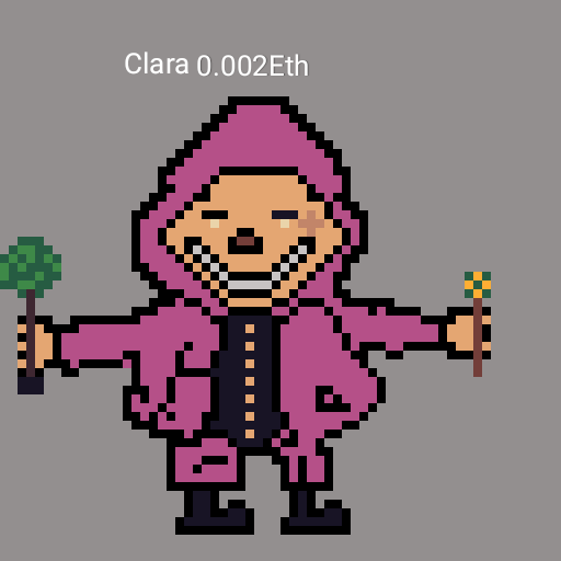 PixelNcartoon's tweet photo. LISTED!!
#Clara 
Hurry up collection, Price is 0.002 eth.
https://t.co/ciQNFLFKUs

#NFTartists #NFT #NFTGame #nftcollector #NFTCommmunity #buyNFT https://t.co/uwkAT21Sni
