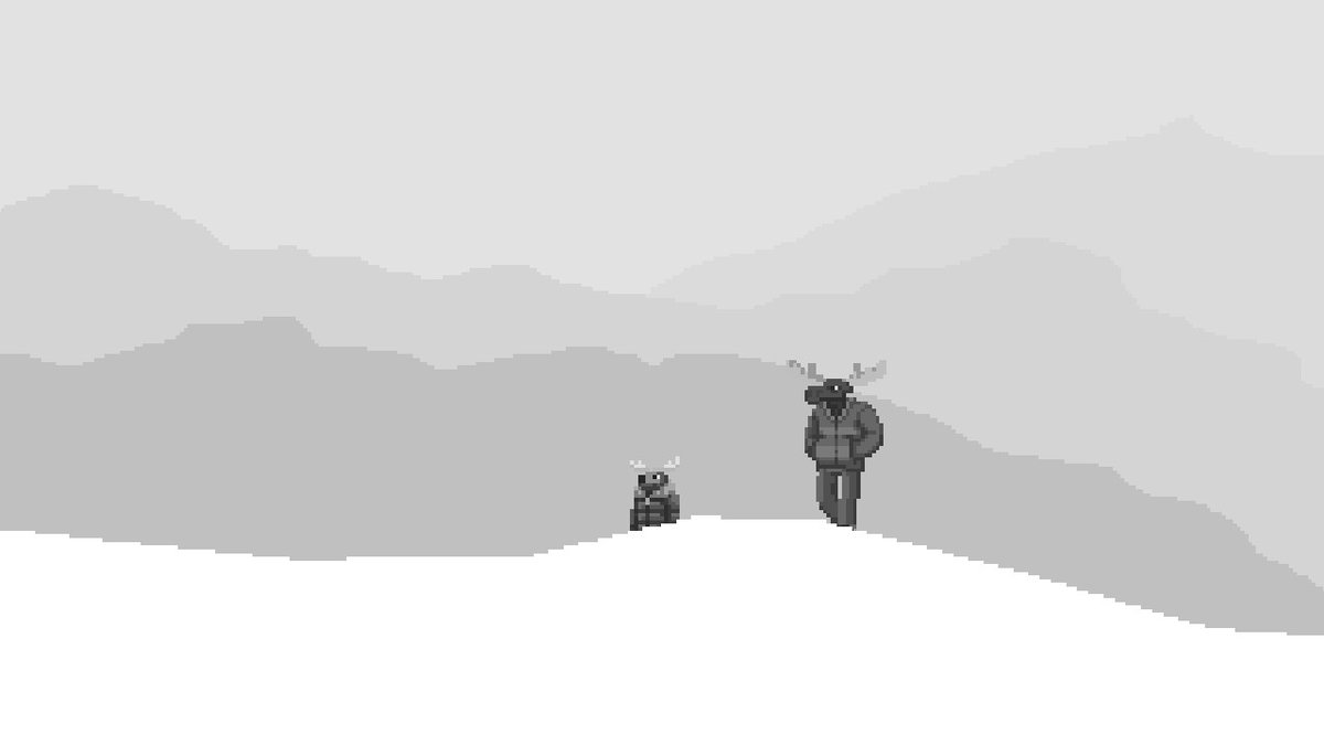 『THE LONGEST ROAD ON EARTH』。やー、ホント素晴らしかった。
プレイ中の心のメモ抜粋。モノクローム/時の経過/リチャード・リンクレイターっぽさとは？/鳴り止まぬ歌による並列性/ミニマム・インタラクティブ/『Florence』との相違/死者の視点/愛ってメタ…
もっかいやってから、レビュー書きます。