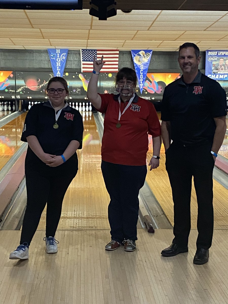 Congratulations to Abree Young and Molly Jones on Winning the Region 6 Unified Bowling Championship. Truly one of the Best Sporting Events sponsored by the KHSAA. Dixie Heights is so proud of you. Good luck at State!!  #DixiePride