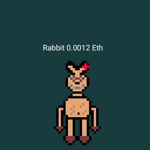 PixelNcartoon's tweet photo. LISTED!!
#Rabbit
Hurry up collection, Price is 0.002 eth.
https://t.co/ciQNFLFKUs
#NFTartists #NFTCollection #nftart #buyNFT #NFT #nftcollector https://t.co/sNyL58YCio