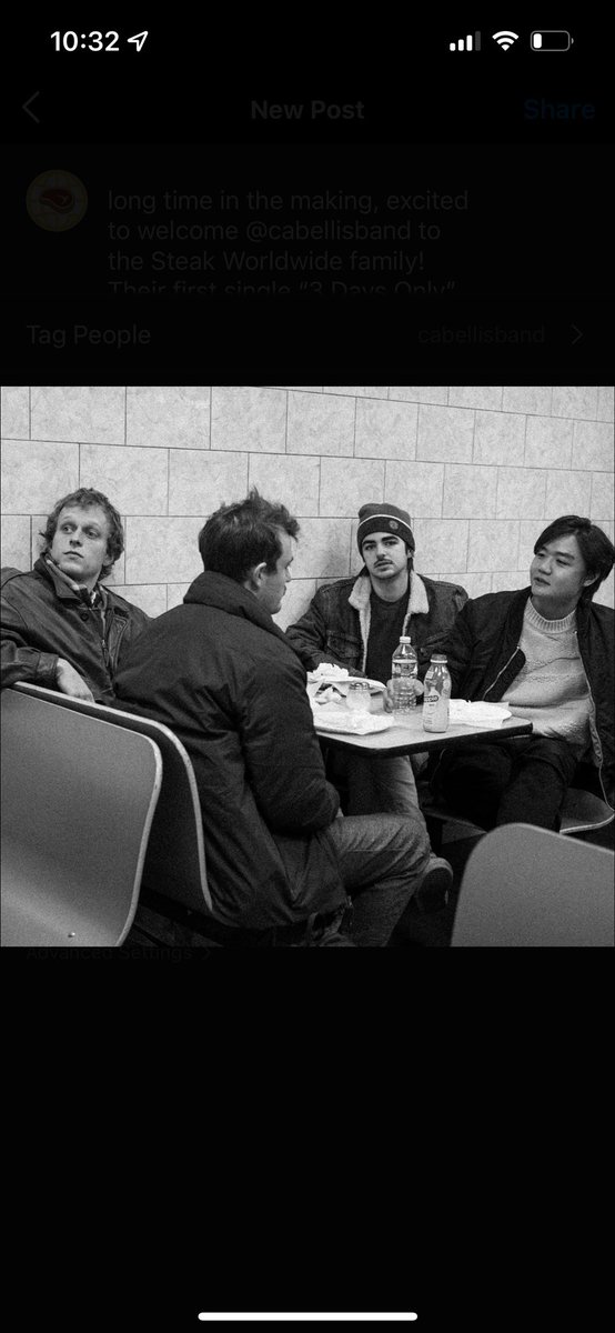 Everyone go give <a href="/cabellisband/">cabellisband</a> a quick follow! 

They just set up a Twitter &amp; their first single ‘3 Days Only’ drops on <a href="/STEAKWORLDWIDE/">STEAK WORLDWIDE</a> this friday!