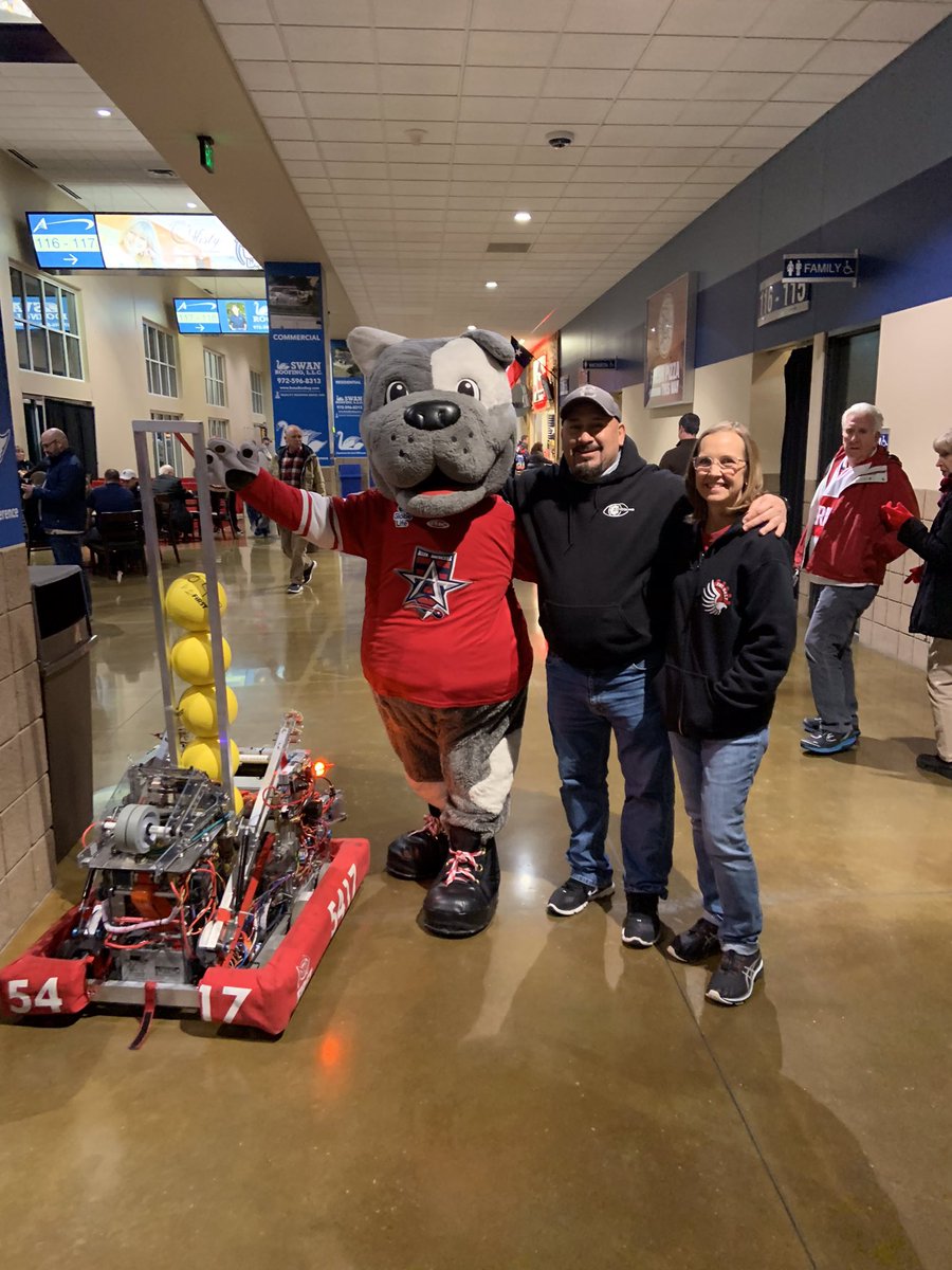 AllenRobotics's tweet image. @AllenSTEAM @UnifiedRobotics Demonstration @AllenAmericans game with FRC Team 5417 and @LfcRobotics FTC Team D sharing @FIRSTinTexas Robotics and #FIRSTAccess robotics to the fans! @SOTexas @UnifiedRobotics thanks to sponsors @quali_zeal @AroundTI