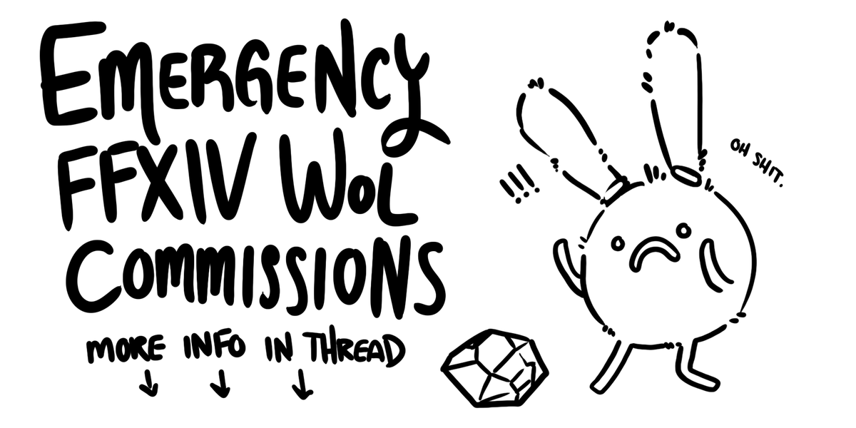 emibirdee's tweet photo. HI, UHHHH It seems a freelance project I did will take a second to pay and rent is due this week and my day job only pays 2/3 of my bills so I have to resort to this I suppose https://t.co/ZSnJOvBmp8