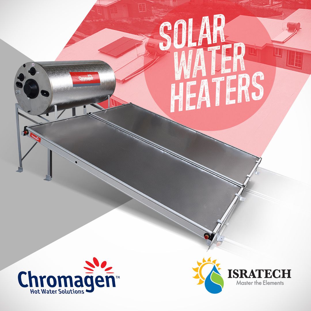 isratechja's tweet photo. Highest Quality Solar Water Heaters In Jamaica!🌞💦
Available sizes: 32, 40, 53 and 80 gallon
We install, service and stock spare parts
All units come with an electrical back up!
For more information contact us at:
876-603-3946 or 876-754-5443 or 876-605-5521
#chromagen https://t.co/1KX9rlMKDJ