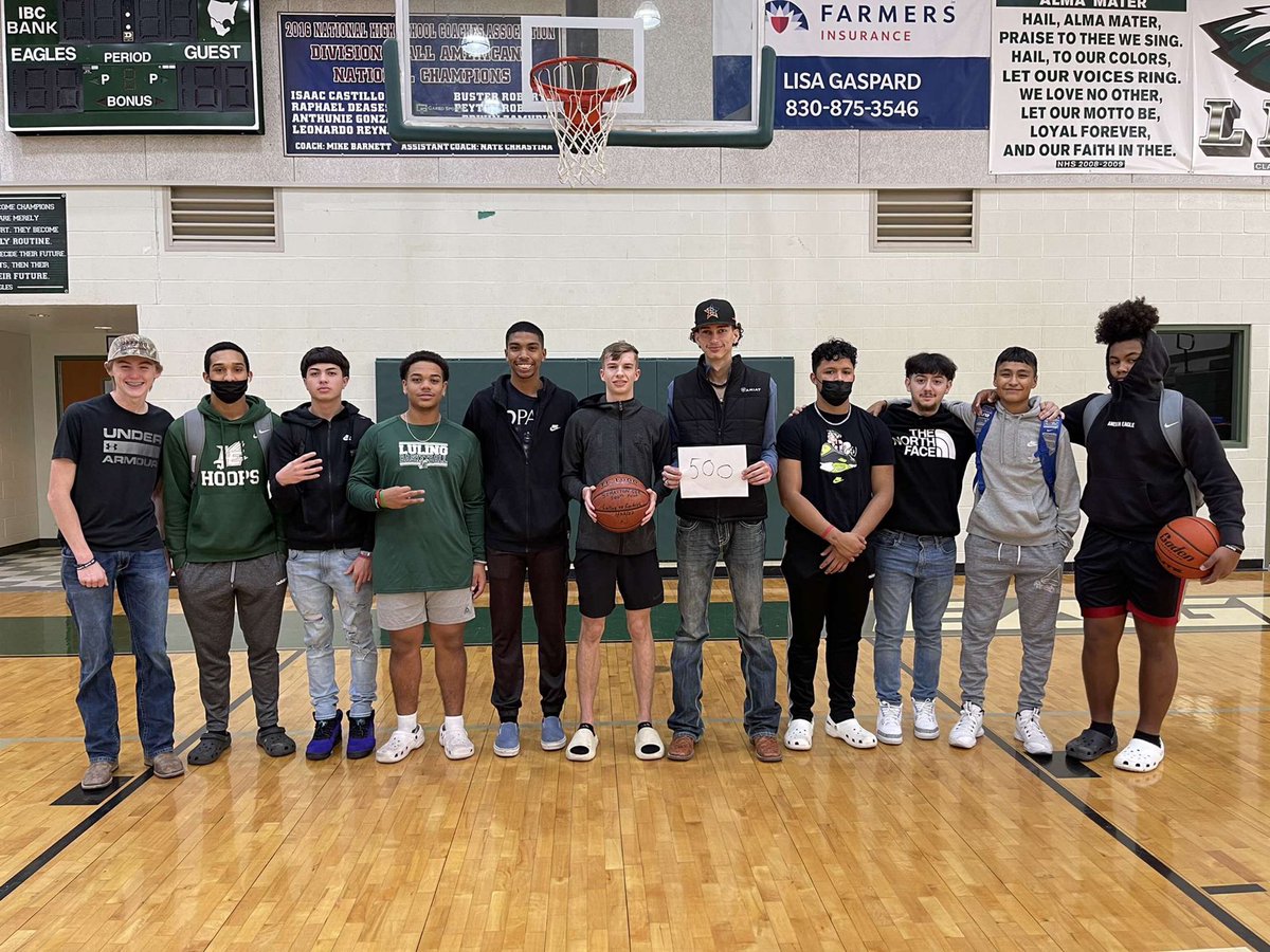 coachbenkeilman's tweet photo. Last night our senior @stratton_cox scored his 500th career point, in a shortened Covid season and this season as of yesterday. Proud of his good attitude and hard work. He’s also 5th in the state for charges taken! #LuBoyz #5hundo 🏀🦅 https://t.co/XXERrFQ3V9