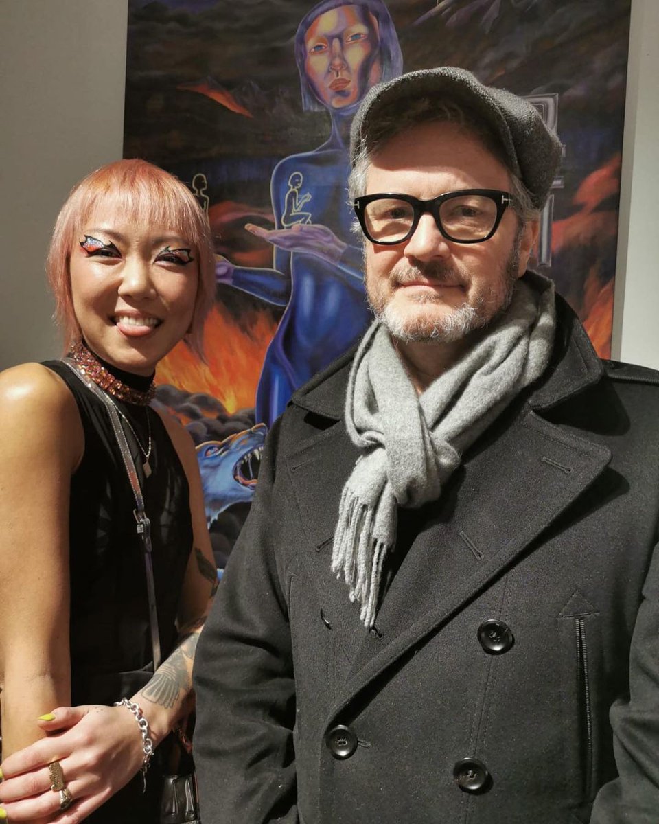 CFAddicted's tweet photo. ⭐COLIN FIRTH ADDICTED⭐

👉NEW PICS

#ColinFirth - The Invisible Rules, art gallery - London-  26 January 2022 (m3coral - IG) https://t.co/o0loZkHNEu