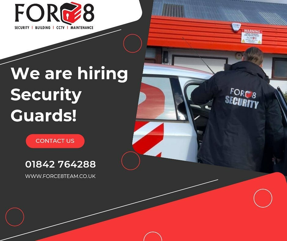 Force8Team's tweet photo. New contracts means new recruits needed!
#securityguard #security #recruiting #thetford #burystedmunds https://t.co/r2TqukP1Oy https://t.co/QfdskAAMN3