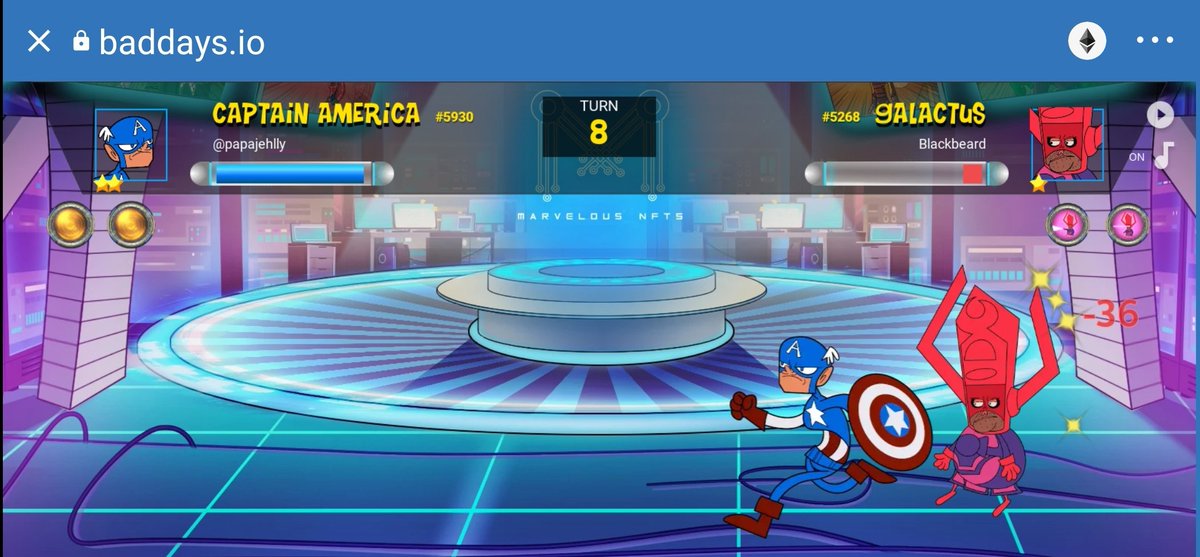 Ahahah I runned after i Kick off Galactus with my Shield urggggggh😅

<a href="/MarvelousNfts_/">Marvelous NFTs</a>
<a href="/DanicALP955/">DanicA</a>
<a href="/Red_Direwolf_25/">Red Wolf</a>