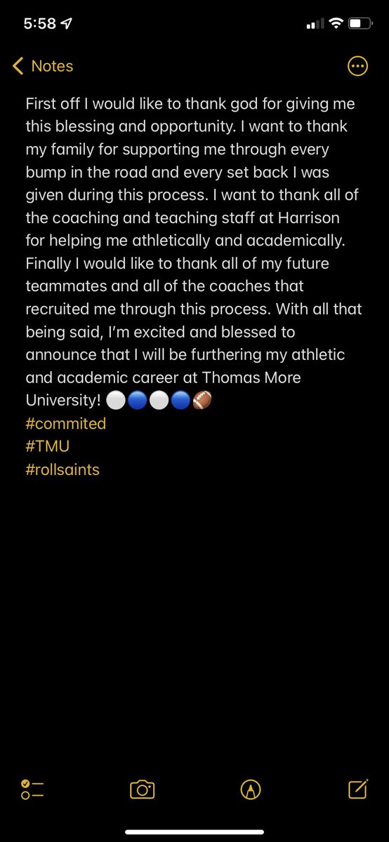 ZHalusek's tweet photo. Commited💙🤍💙🤍 @drehage38 @HarrisonFootba1 @wildcatsofhhs @CoachNorwell @demcatsdoe https://t.co/fPWycjFPx4