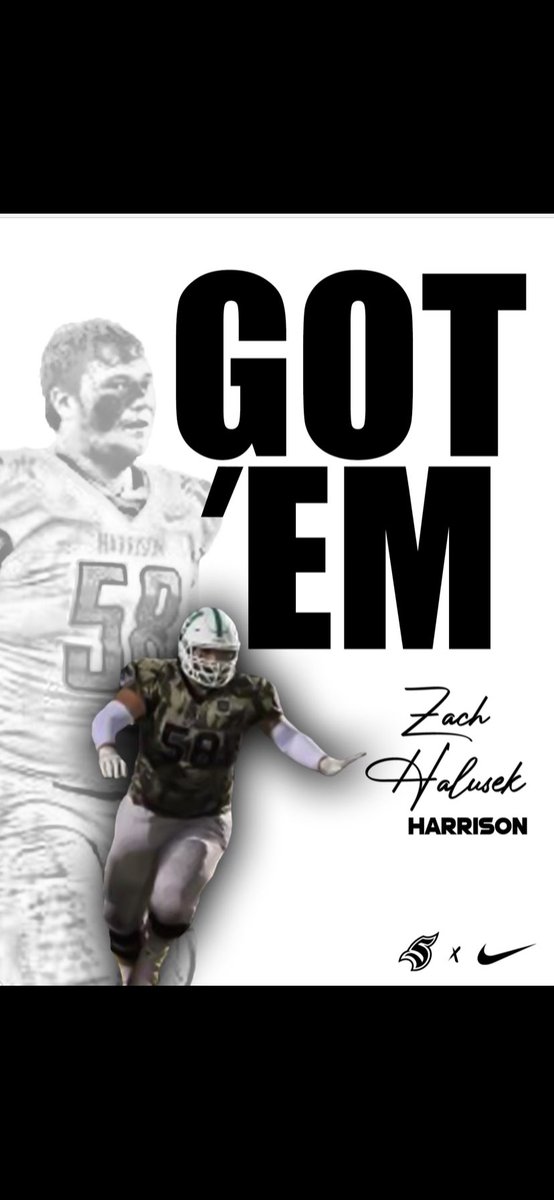 ZHalusek's tweet photo. Commited💙🤍💙🤍 @drehage38 @HarrisonFootba1 @wildcatsofhhs @CoachNorwell @demcatsdoe https://t.co/fPWycjFPx4