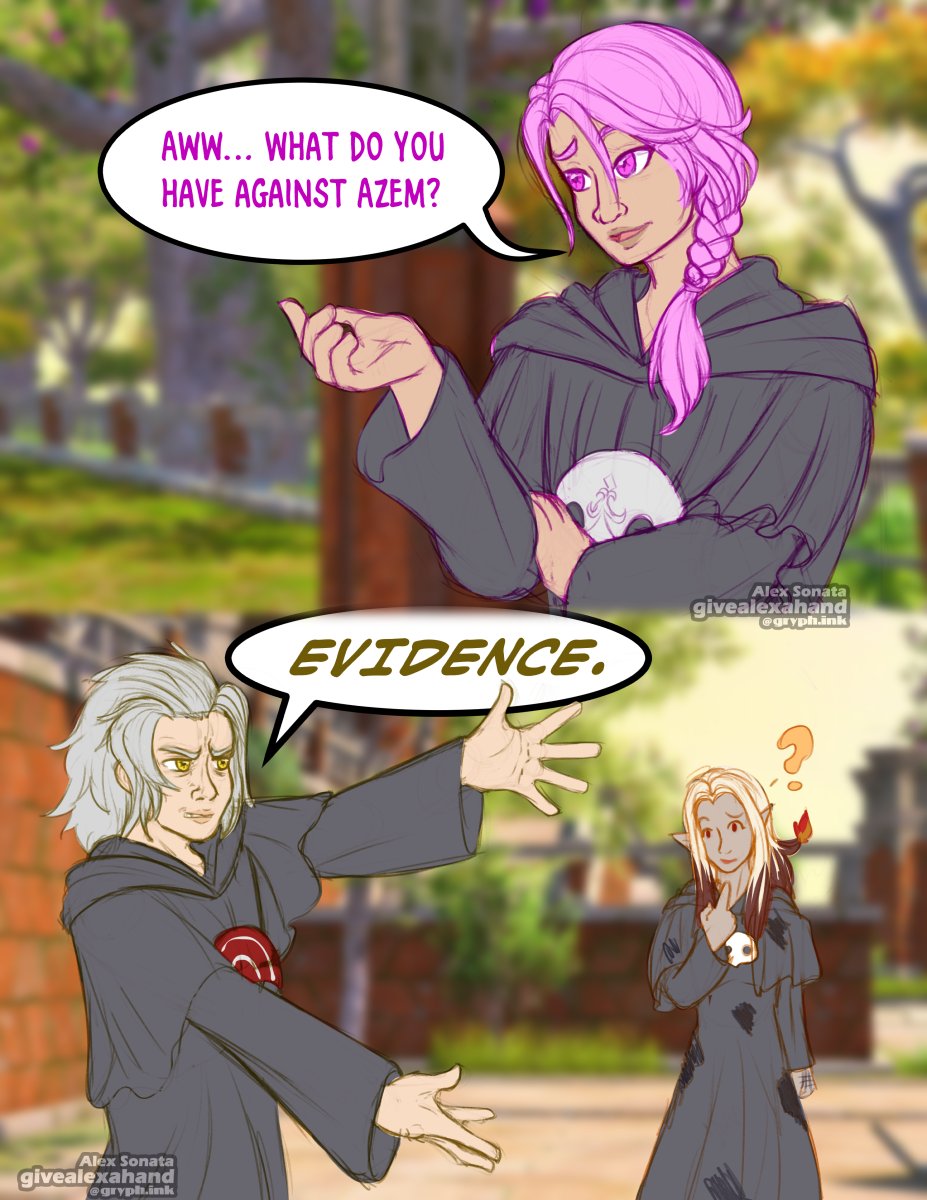 Hythlo just doesn't see it...

#EndwalkerSpoilers #ffxivendwalker
