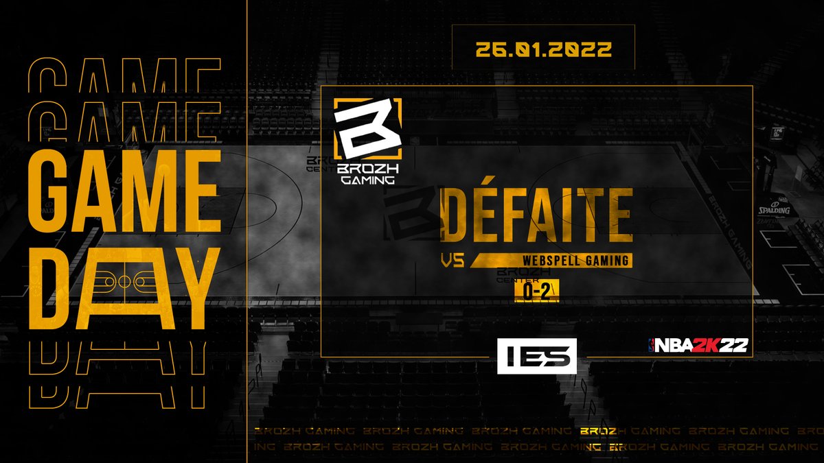 Notre troisième confrontation en <a href="/2K_IES/">International E-Sports (IES)</a>
 se solde par une défaite.

Beau match @webSPELL_GAMING 👏