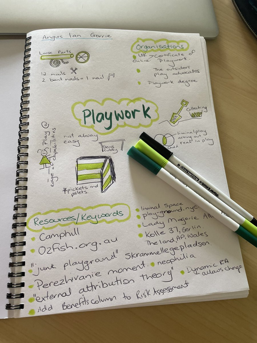 What a wonderful start to the day with a #playwork workshop with <a href="/NatureSquiggle/">Catherine Shaw</a> and #TheNatureSchoolpmq #TheNatureSchool