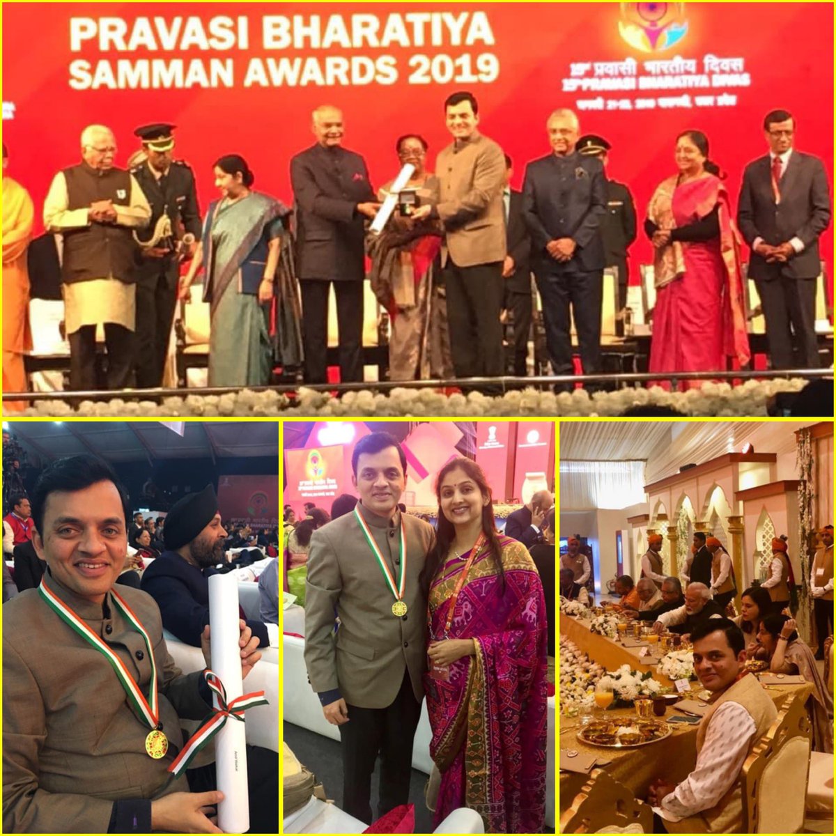 AmitWaikar4's tweet photo. 23rdJan has a special significance for me ! It was on this same day in 2019 at the where something that I had never imagined or aspired for was bestowed upon me. I thank My Mentor’s, my dearest friends and my precious family for guiding me on the path of community work. https://t.co/AVdImjHWxP