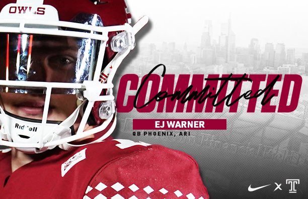 100% committed to Temple University!!! @StanDraytonTU
