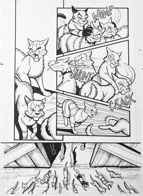 Omg I'm so excited I just brought this amazing original page by James L. Barry from the original Ravenpaw's path :D Can't wait to frame it!!!!!! 