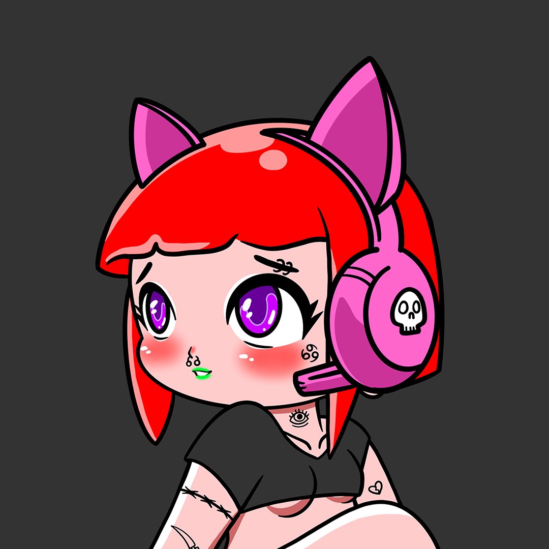 Goth Girl Gang NFTs are coming 💀 #GGGnft
#gothgirl #nftart #pfp