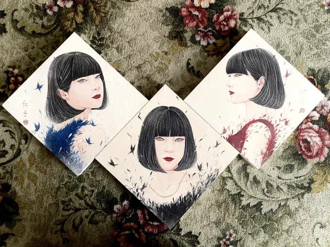 そういえば可愛い子達3人になりました🌹
額に入るのが楽しみ👀 