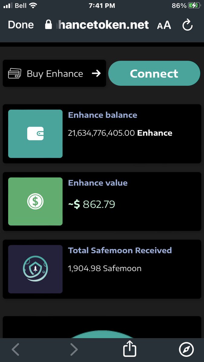 Safemoonjamie's tweet photo. Am I seeing this correctly ? The amount I have is worth this amount?? https://t.co/E0YLxOrS9G